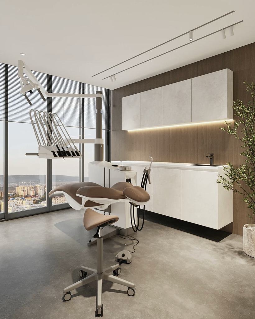 Treatment room — One chair to a room. No shared bays.